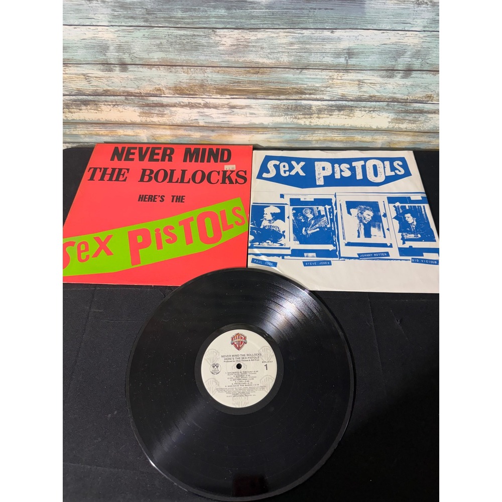 Sex Pistols Never Mind The Bollocks Vinyl LP 12" Black Excellent 1977 BSK 3147